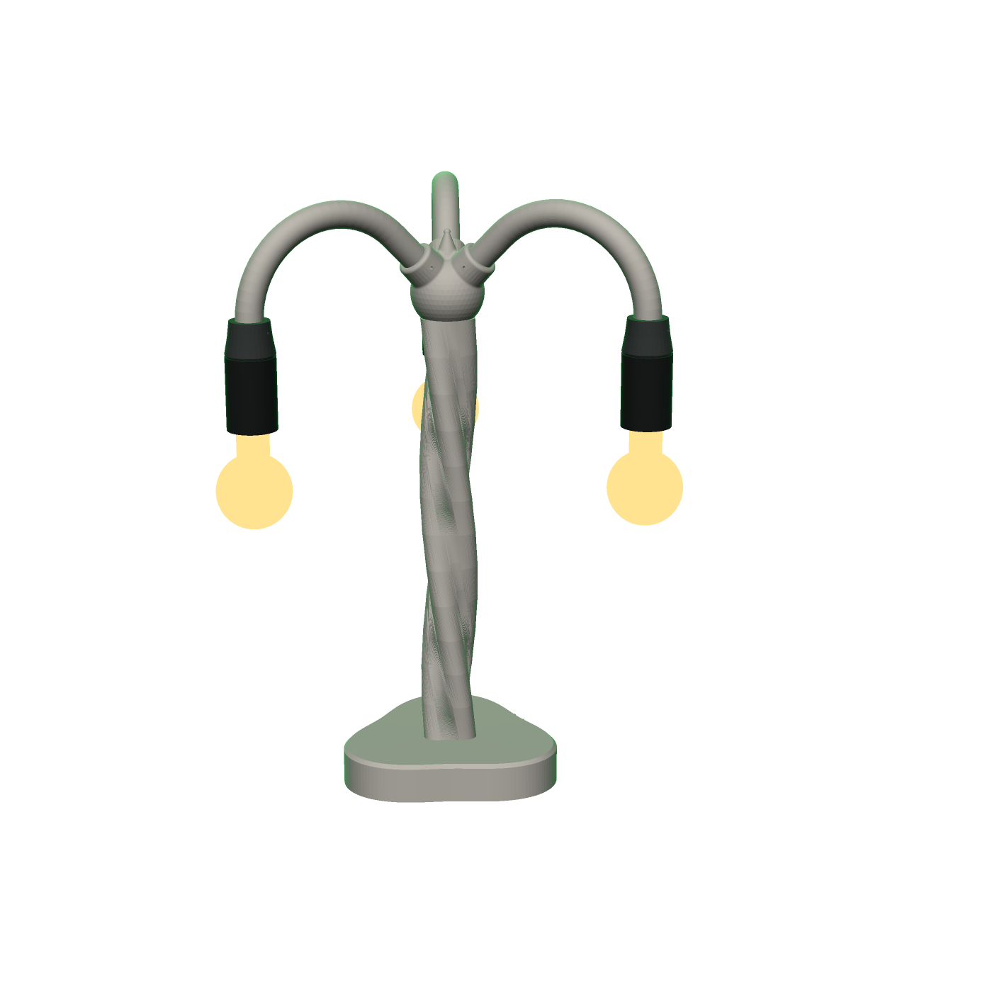 Tripla: senza paralumi